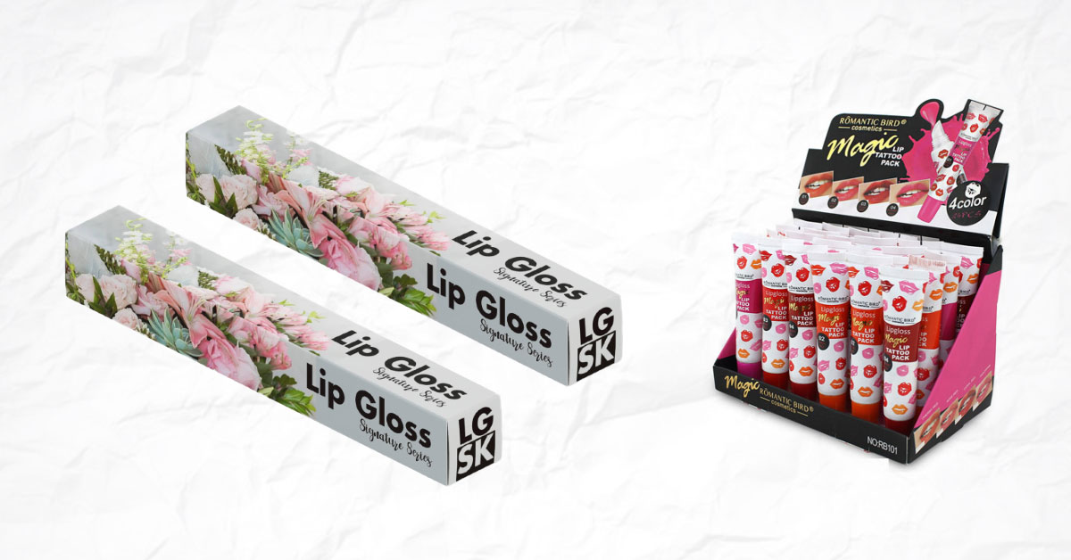 Custom Lip Gloss Boxes can take and make your brand stay on the top